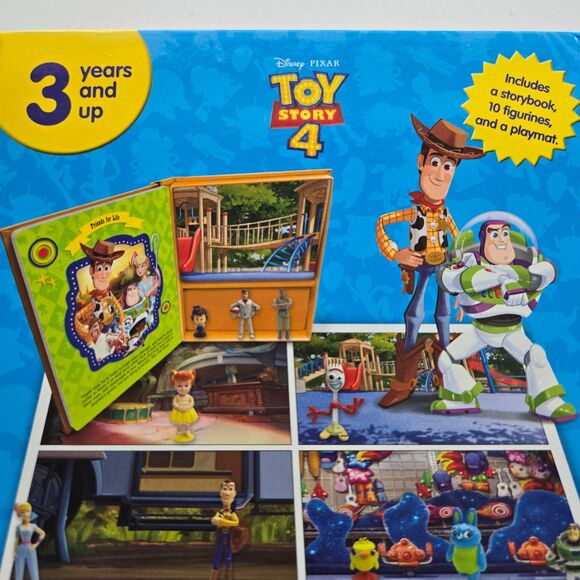 Toy Story 4 My Busy Books Pixar Storybook Playtime Reading Interactive Book - Picture 6 of 6